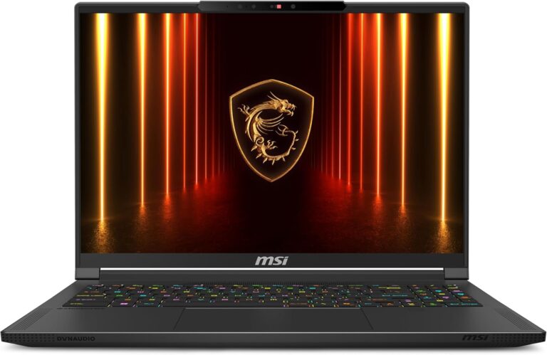 msi Stealth A16 AI+ 16” 240Hz QHD+ OLED Gaming Laptop: AMD Ryzen AI 9 HX 370, NVIDIA Geforce RTX 5070Ti, 32GB